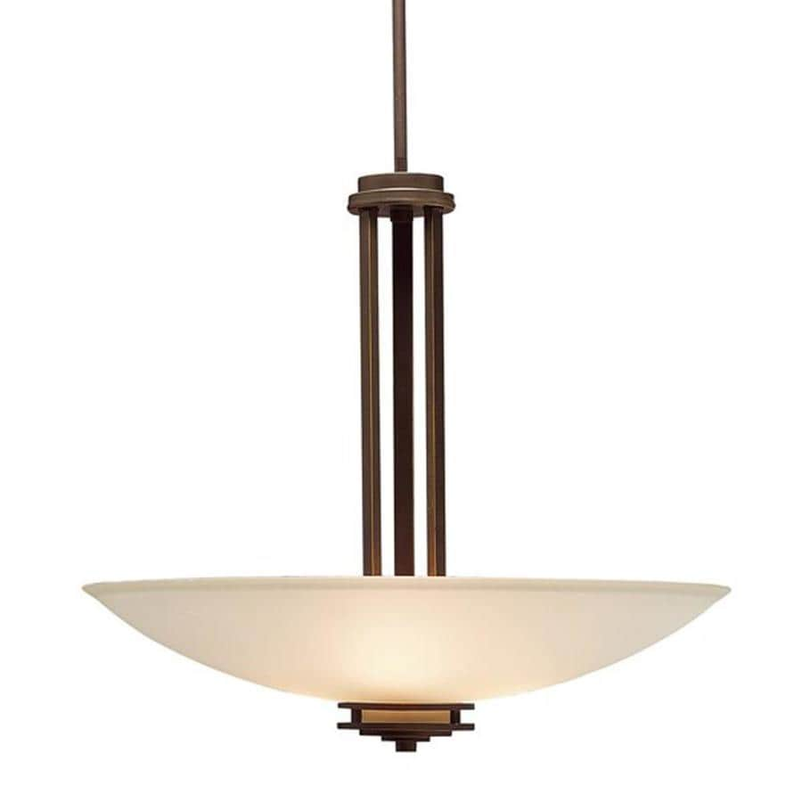 bronze bowl pendant light