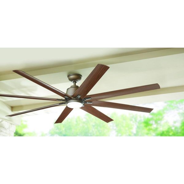 Kensgrove 72 in LED Indoor/Outdoor Espresso Bronze Ceiling Fan [SALE]