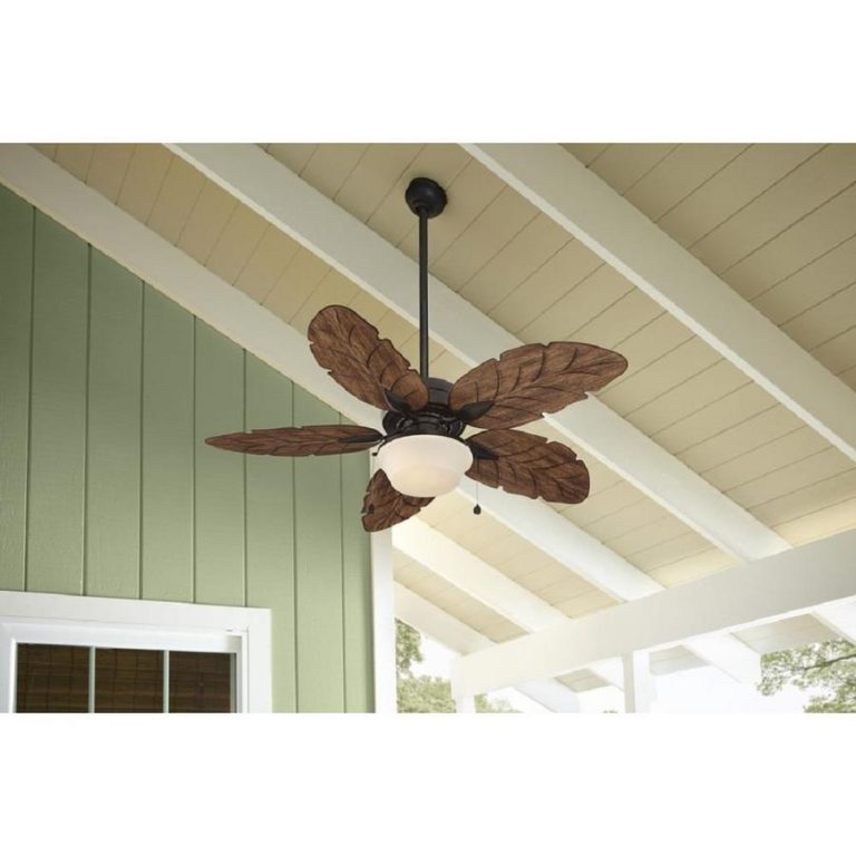 Harbor Breeze Waveport 52in Weathered Bronze LED Indoor/Outdoor