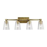 Kichler Audrea 4 Light. Brass Transitional Vanity Light - 45869NBR