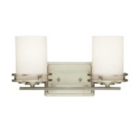 Kichler Hendrik 2 Light. Nickel Modern/Contemporary Vanity Light - 5077NI