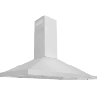 ZLINE - Kitchen and Bath 48 in. 400 CFM Convertible Vent Wall Mount Range Hood in Stainless Steel