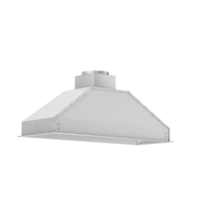 ZLINE - Kitchen and Bath 46 in. 700 CFM Ducted Range Hood Insert in Outdoor Approved Stainless Steel