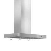 ZLINE - Kitchen and Bath 30 in. 400 CFM Convertible Vent Modern Wall Mount Range Hood with Crown Molding in Stainless Steel