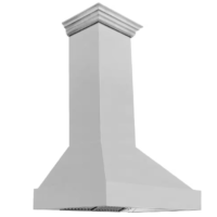 ZLINE - Kitchen and Bath 36 in. 700 CFM Ducted Vent Wall Mount Range Hood n Fingerprint Resistant Stainless Steel