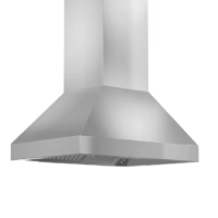 ZLINE - Kitchen and Bath 36 in. 500 CFM Ducted Island Mount Range Hood in Outdoor Approved Stainless Steel