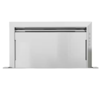 Zephyr - Lift 30 in. Telescopic Convertible Downdraft System with Multiple Blower Options in Stainless Steel