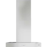 Zephyr - Roma Groove 30 in. 600 CFM Convertible Wall Mount Range Hood with LED Lighting in Stainless Steel