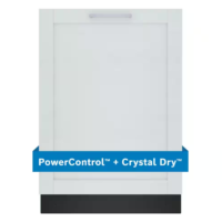 Bosch - 800 Series 24 in. Custom Top Control Tall Tub Dishwasher with Stainless Steel Tub, 42 dBA