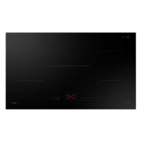 Samsung - 36 in. 5 Burner Element Smart Induction Cooktop with Wi-Fi
